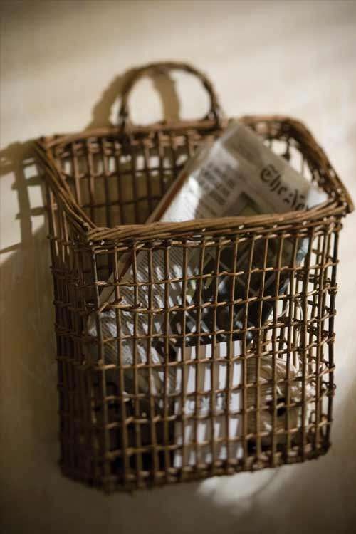 10 Rustic Ways to Decorate With Vintage Wire Baskets | Vintage Wire Baskets, Vintage Wire Basket Decor, Farmhouse Decor, Farmhouse Home Decor, Home Decor, DIY Home Decor, Home Decor Ideas