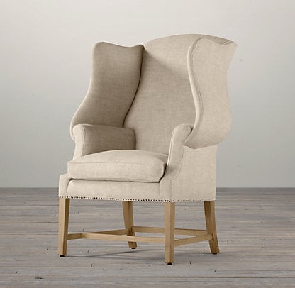 Restoration Hardware Georgian Wingback