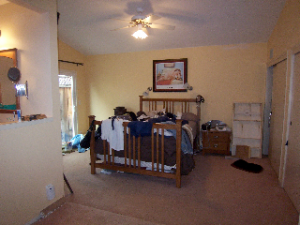 Master Bedroom Before Staging Master Bedroom Before