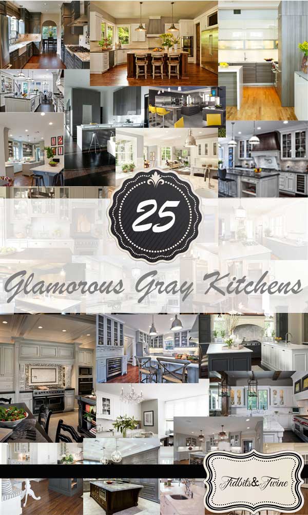 25 Glamorous Gray Kitchens