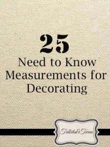 25 Need to Know Measurements