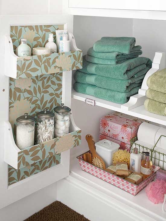 Bathroom Cabinet Organizer