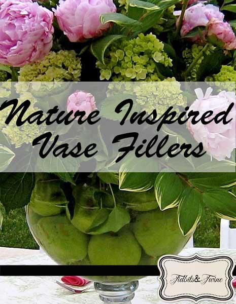 Nature-Inspired Vase Fillers