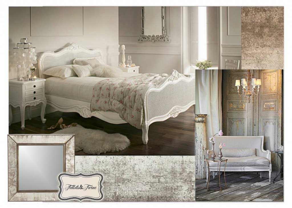 Romantic French Bedroom 1 - TIDBITS&TWINE