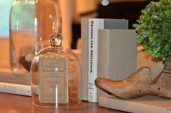 Shoe Form and Vintage Book