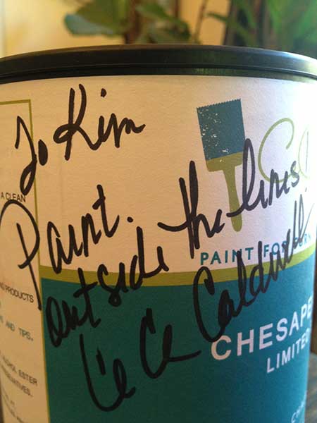 CeCe Caldwell Signed Paint