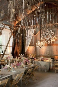 Romantic Rustic Dining Room12