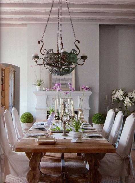 Romantic Rustic Dining Room6