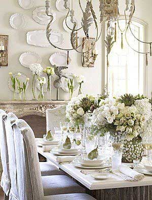 Romantic Rustic Dining Room8