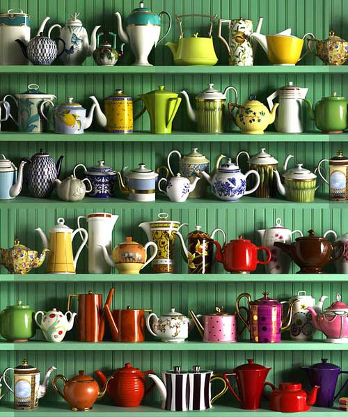 Teapot collection