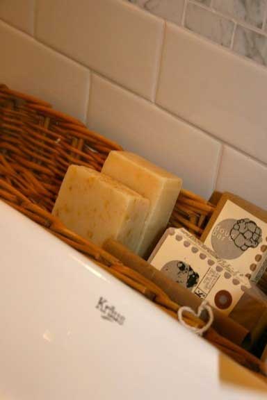 French Basket soap holder