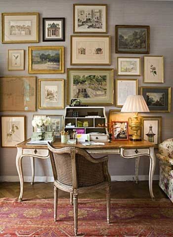 French Inspired Office - Tidbits&Twine