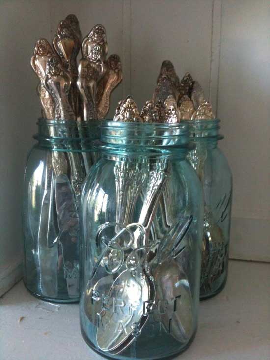 Mason Jar Flatware