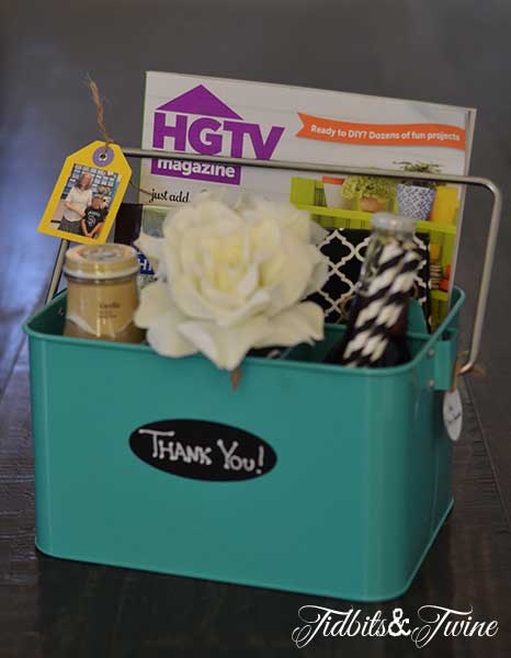 Teacher Appreciation Gift – Kickin’ Back Caddy