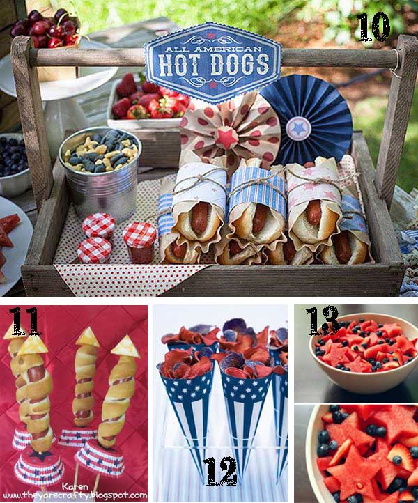 July 4th Food Tidbits&Twine