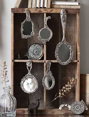 Tidbits&Twine Silver Mirror Collection