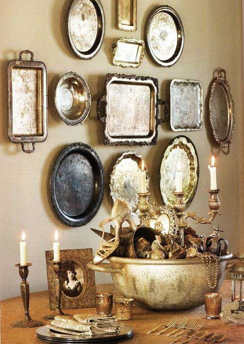 Tidbits&Twine Silver Wall Art Tray Collection