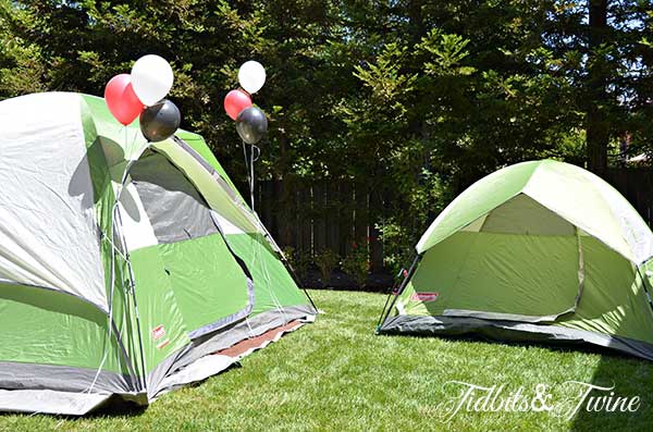 Tidbits & Twine Backyard Campout