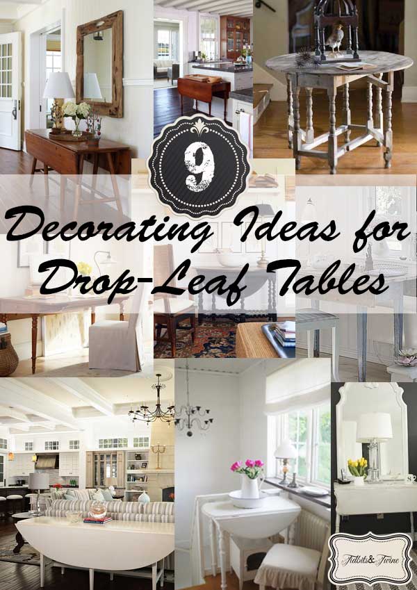 Drop-Leaf Table Love