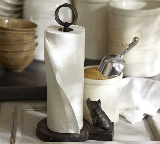 Vintage Blacksmith Paper Towel Holder