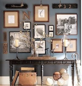 Pottery Barn Collected Gallery Wall