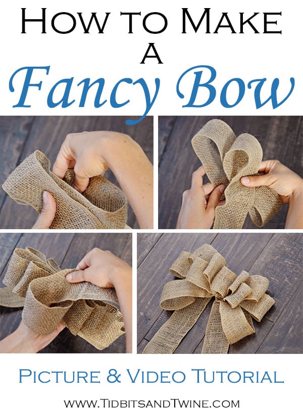 How to Make a 5 Min Bow That's Easy & Gorgeous Image & Video Tutorial