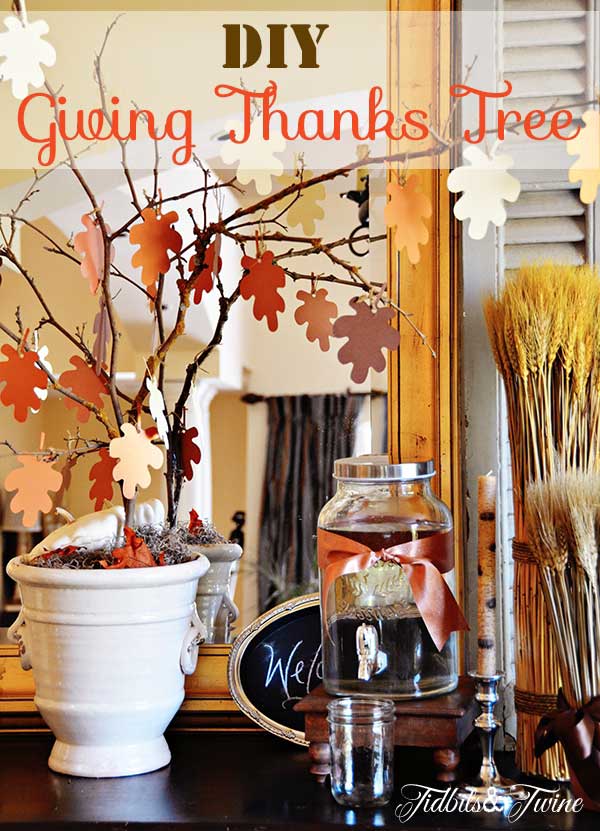 Fall Buffet and Our Giving Thanks Tree