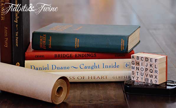 Tidbits&Twine Kraft Paper Book Covers