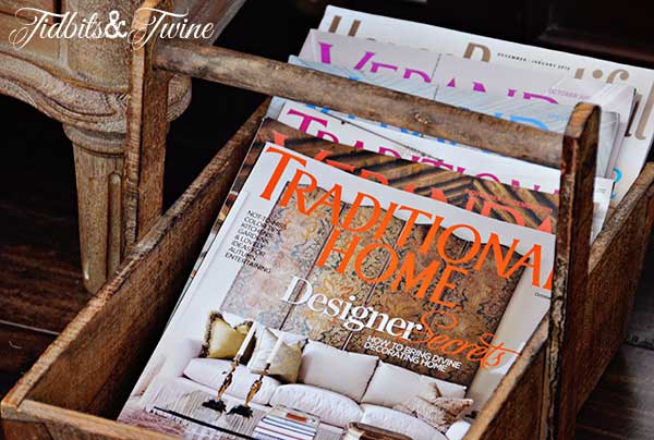 Tidbits&Twine Magazine Holder