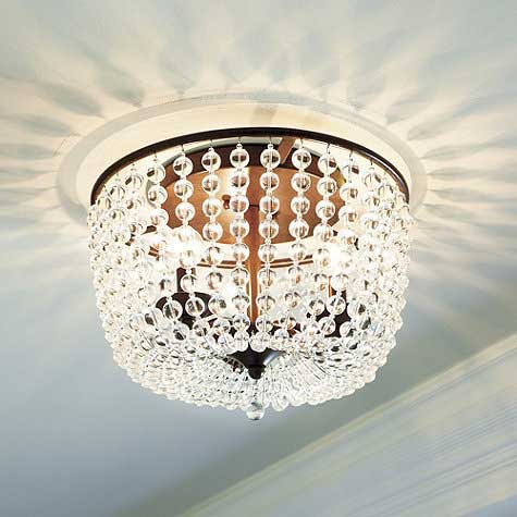 Ballard Designs Margeaux Ceiling Mount Chandelier