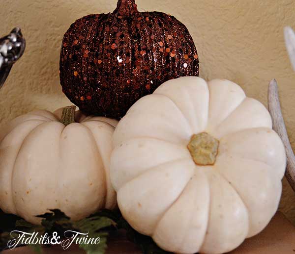 Tidbits&Twine Fall Mantel Pumpkins