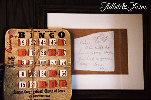 Tidbits&Twine French Cabinet Bingo Cards and Noteb