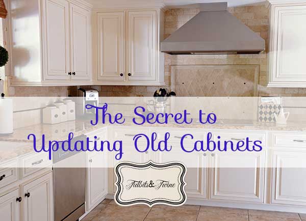 Tidbits&Twine Updated Old Cabinets