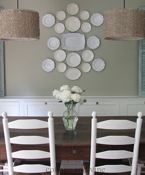 Tidbits&Twine Ironstone Plate Display