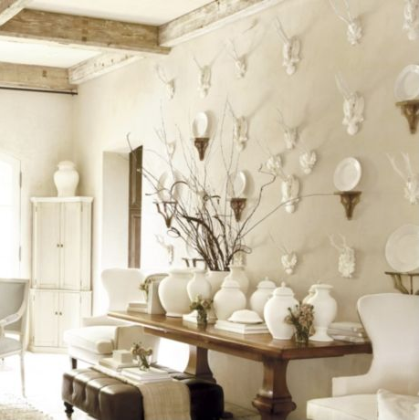 Decorating with Antlers and Animal Heads {Trend or Tried-and-True?}