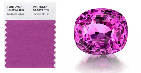 Decorating with Pantone’s 2014 Color of the Year {Radiant Orchid}