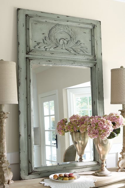 Soft Surroundings Laurel Trumeau Mirror