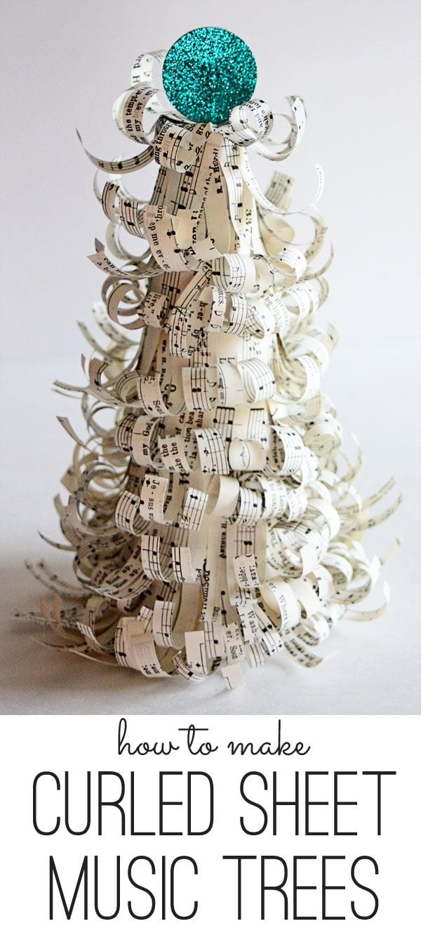 The Shabby Cottage Sheet Music Tree