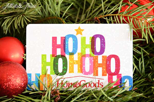 $50 HomeGoods Gift Card Giveaway!