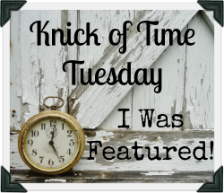 Knick of Time Tuesday Featured Button