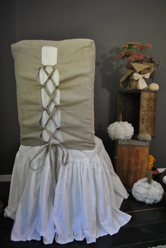 Paula and Erika Corset Slipcover