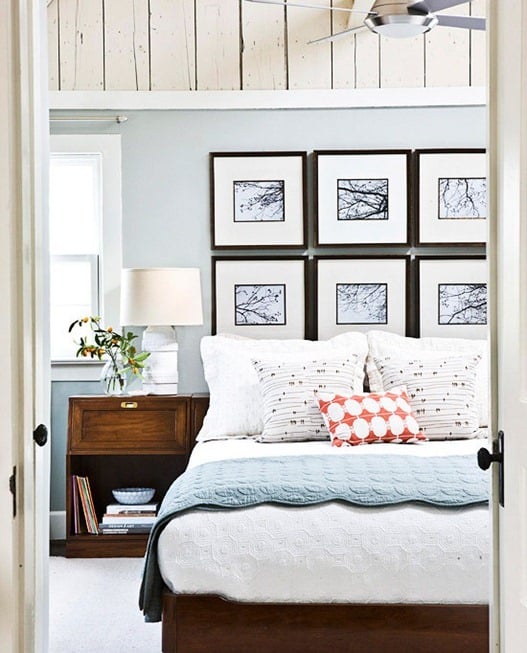 When To Decorate Above The Bed, Above Headboard Decorating Ideas