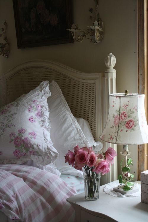 TIDBITS & TWINE Flowers on Nightstand