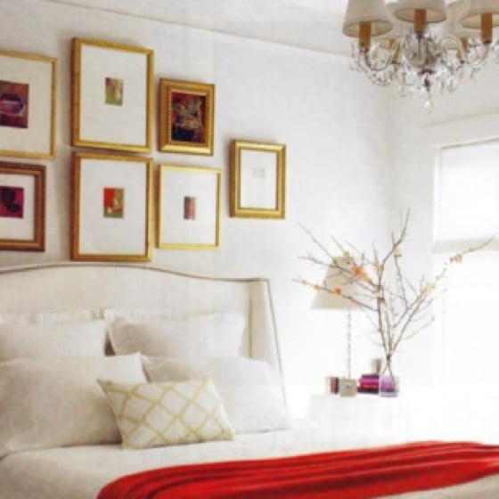 TIDBITS & TWINE - Gallery wall above bed