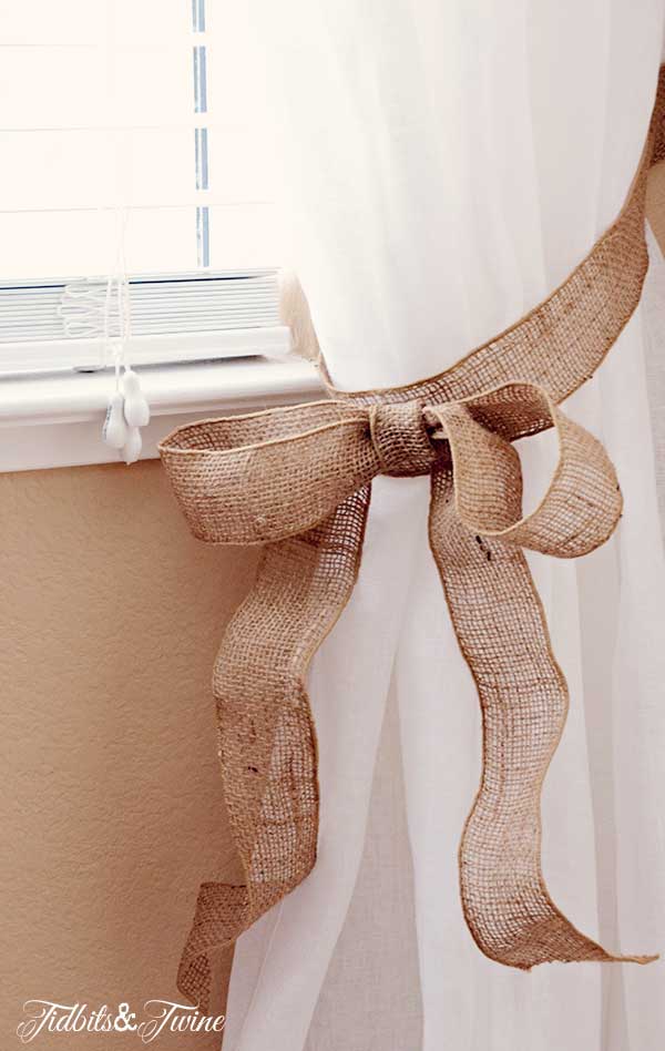 TIDBITS-&-TWINE-Guest-Bedroom-Burlap-Bow-Curtain-Tieback