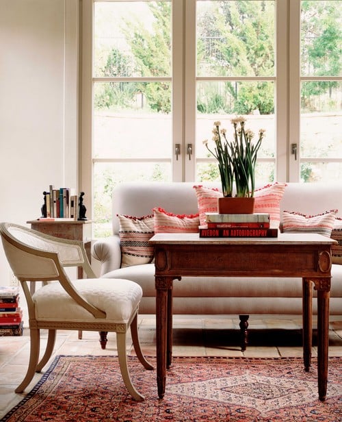 Mixed Wood Living Room