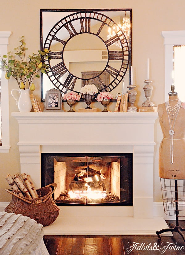 Master Bedroom Mantel