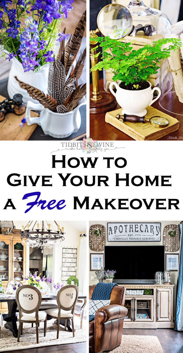 how to give your home a free makeover