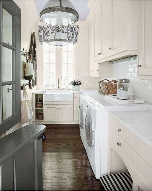 Dutch Door Laundry Room