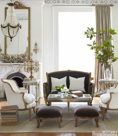 Gold Mirror Living Room